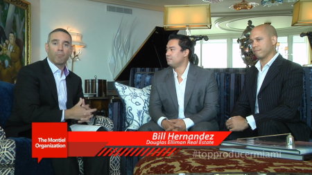 Bill Hernandez and Bryan Sereny from Douglas Elliman South Florida.