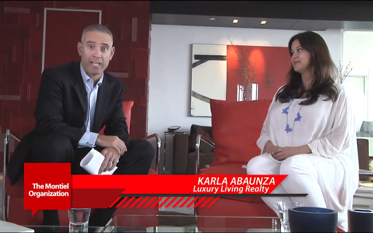 Karla Abaunza, founder of Luxury Living Realty
